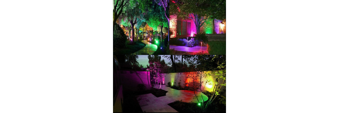 چراغ‌های LED RGB برای محوطه؛ نورپردازی رنگی و دکوراتیو با برند بیتانور