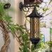 چراغ دیواری چتری شش ضلعی بلند طرحدار- کد : chbt5607