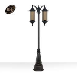 چراغ دوشاخه شش ضلعی چتری بلند - کد : 96202 & chb5621