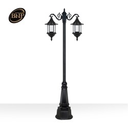 چراغ دوشاخه شش ضلعی چتری - کد : 96202 & ch5622