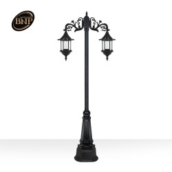 چراغ دوشاخه شش ضلعی چتری - کد : 96202 & ch5624