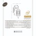چراغ دیواری شش ضلعی طرحدار- کد : td5603