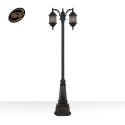 چراغ دوشاخه شش ضلعی طرحدار- کد : 96202 & td5621